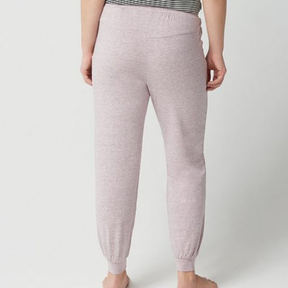 AnyBody Cozy Knit Jogger Pants w/ Seaming Detail - Picture 2 of 2